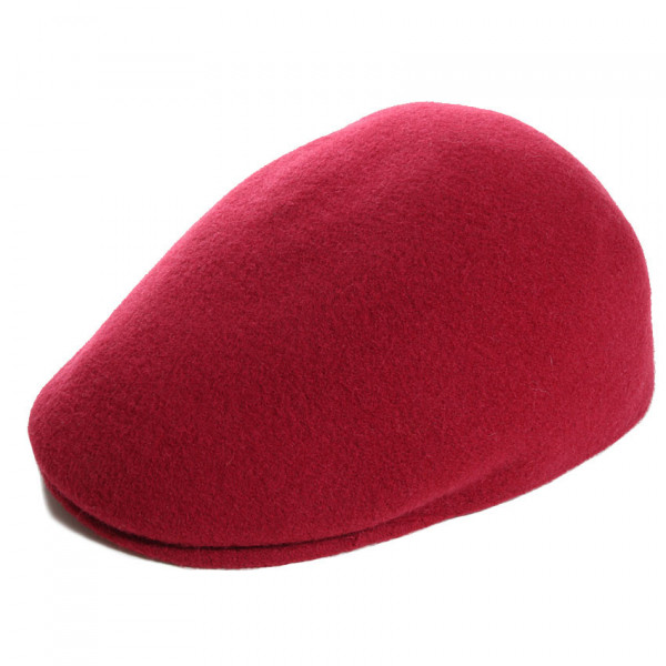 Casquette laine rouge Kangol