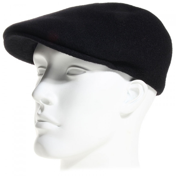 Casquette laine noir Kangol
