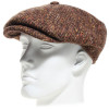 Casquette gavroche laine vierge bouclée marron M by Fléchet