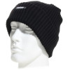 bonnet noir à revers