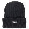 bonnet noir doublé polaire