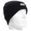 Bonnet acrylique noir maille fine doublé polaire Thinsulate 40gr