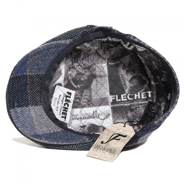 Casquette doublée impression Fléchet