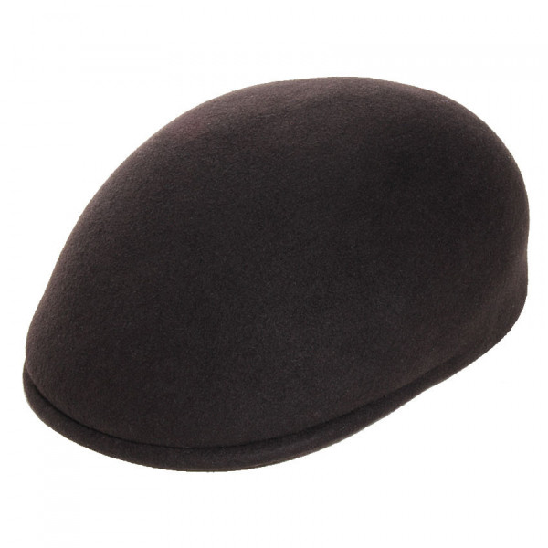 casquette laine marron