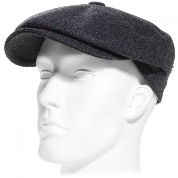 Casquette gavroche laine grise