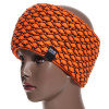 bandeau doublé polaire coloris orange