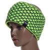 bandeau ski femme jaune anis