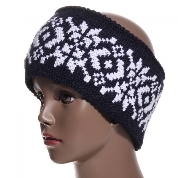 bandeau ski bleu marine