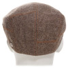 casquette en laine vierge surpiquée coloris taupe