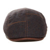 casquette laine vierge coloris kaki
