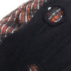 béret polaire waterproof orange et noir