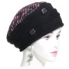 béret polaire imperméable avec calotte coloris fushia