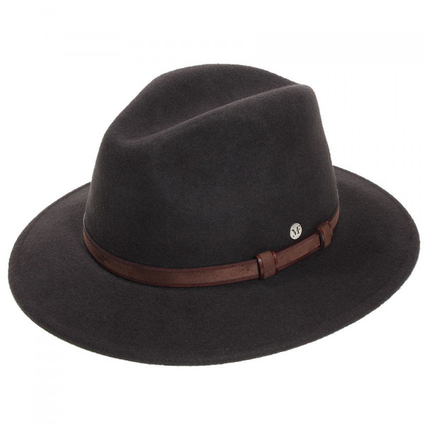 chapeau feutre marron waterproof et crushable
