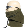 cagoule canadienne kaki position tour de cou