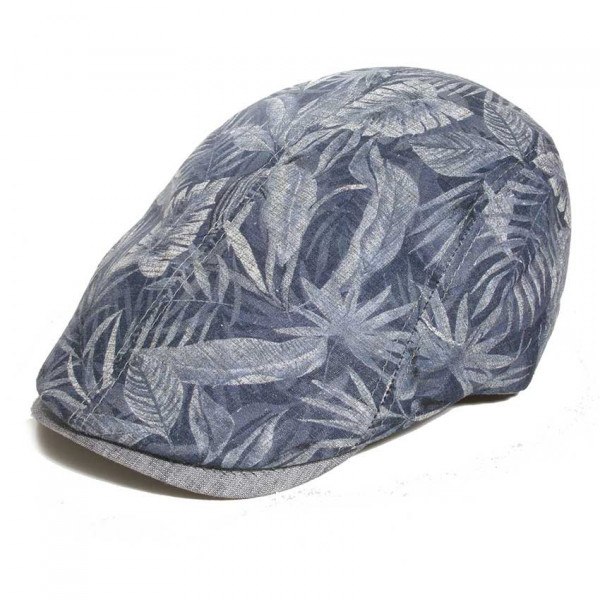 casquette coton bleu jeans