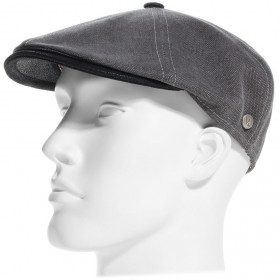 Casquette coton jeans coloris noir