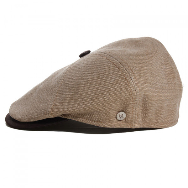 Casquette jeans beige