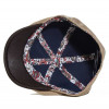 Casquette avec visière imitation cuir