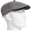 Casquette coton jean coloris gris