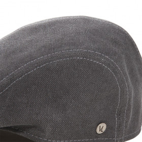 béret coton canvas noir