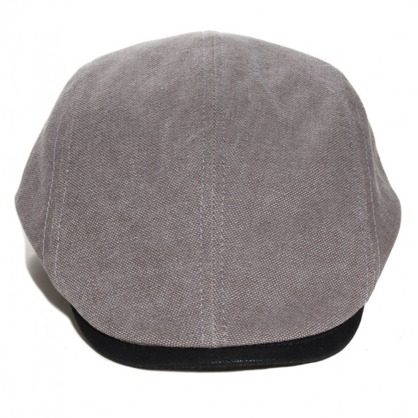 béret coton canvas gris