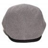 béret coton canvas gris