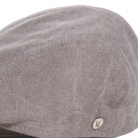 béret coton gris souris
