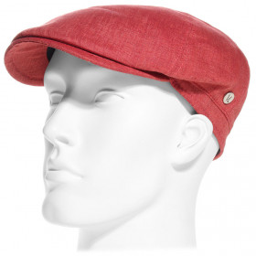 béret 100% lin coloris bordeaux