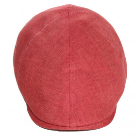béret lin bordeaux