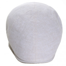 Béret lin beige - Milo -...