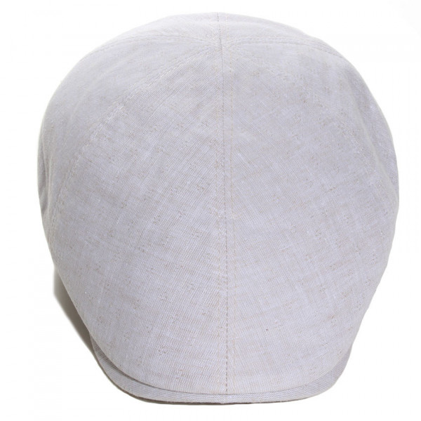 béret d'été lin beige