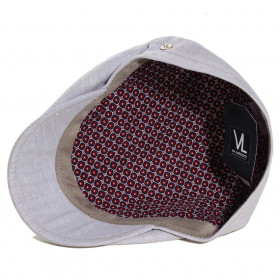 béret lin doublure fantaisie