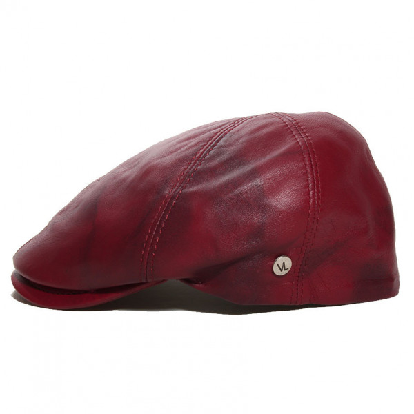 casquette cuir Via Lorenzo