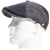 Béret casquette en patchwork de laine