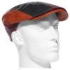 casquette cuir trois couleurs