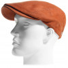 casquette cuir suédé
