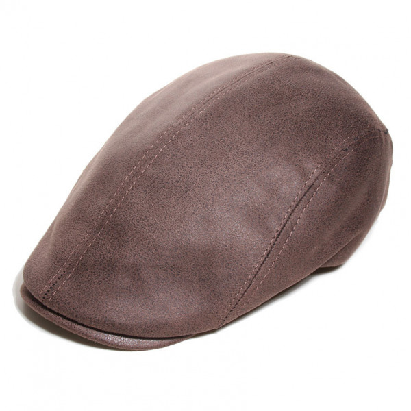 casquette imitation cuir