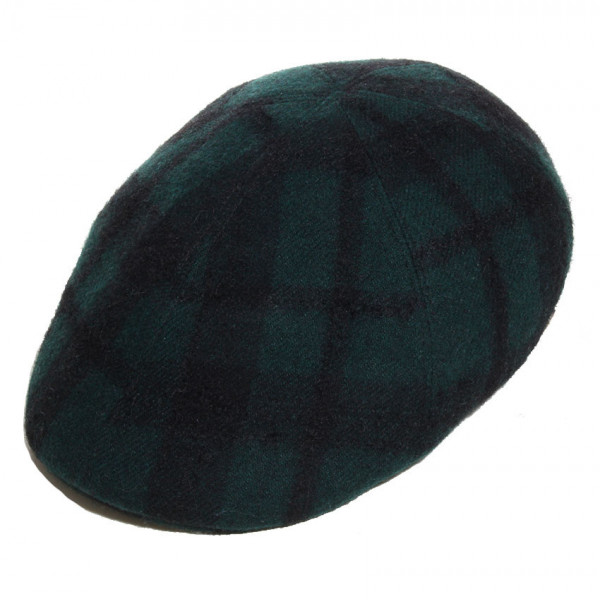 casquette laine vert sapin