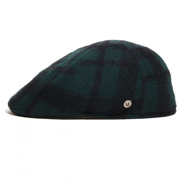 casquette tartan vert sapin