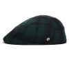 casquette tartan vert sapin