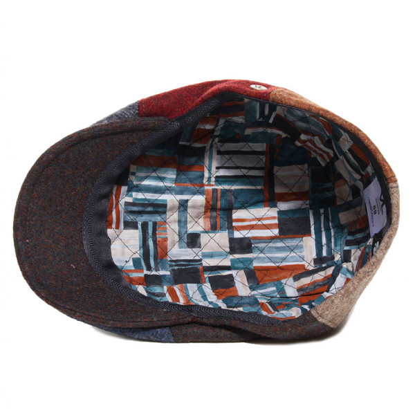 Béret laine doublé fantaisie