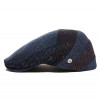 casquette patchwork bleu marine