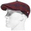 casquette tartan laine et soie