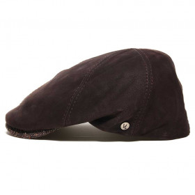 casquette cuir Via Lorenzo