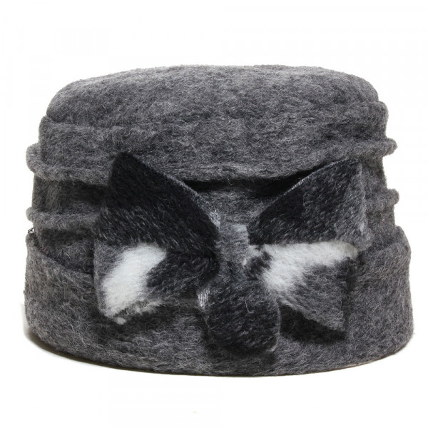 béret femme avec nœud papillon
