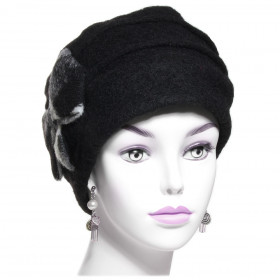 Chapeau Turban Tricoté De Couleur Unie Bandeau Plissé Simple - Temu France