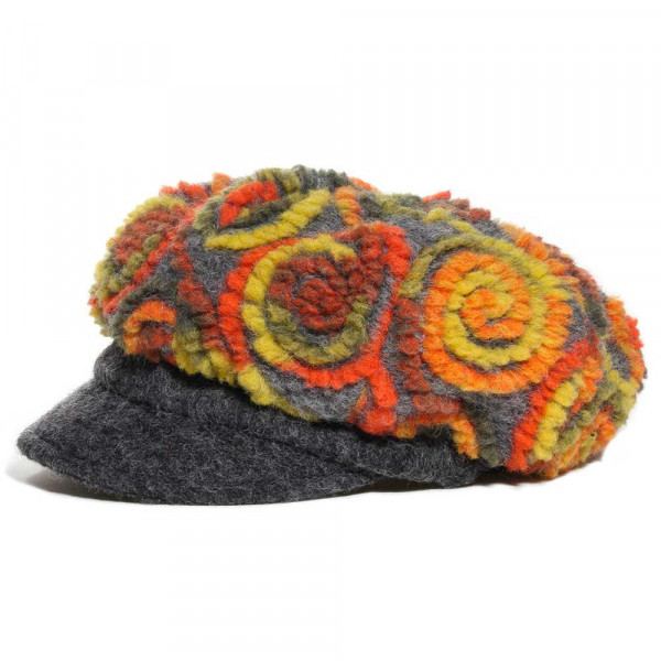 casquette gavroche multicolore