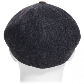 Casquette laine vierge noir...