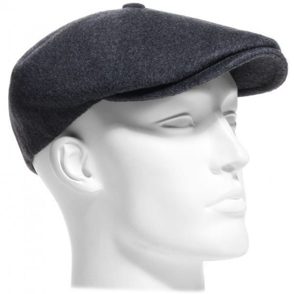 casquette cachemire anthracite