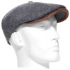 casquette laine vierge coloris gris